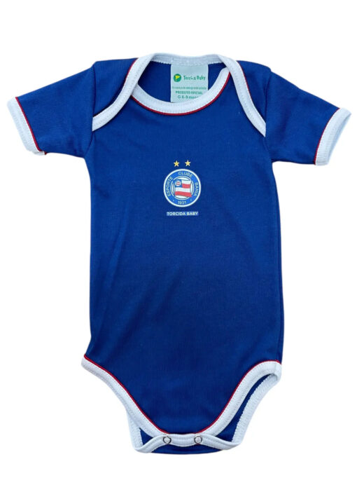 Body Baby Curto Bahia Azul