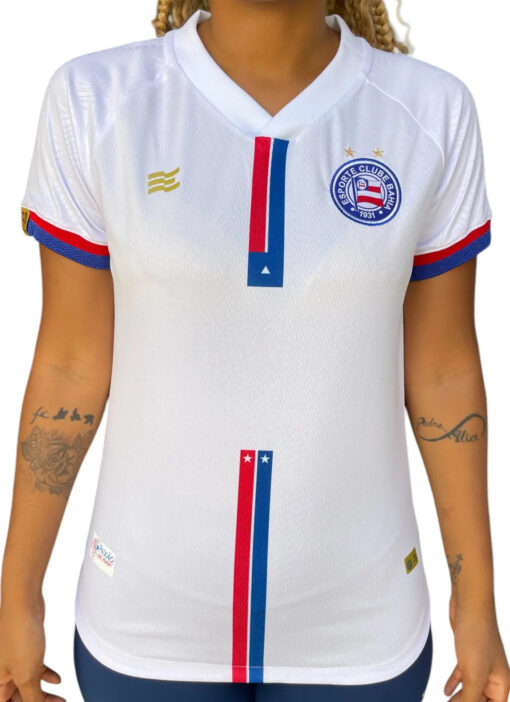 Camisa Jogo 1 Bahia 2024 Branca - Feminino