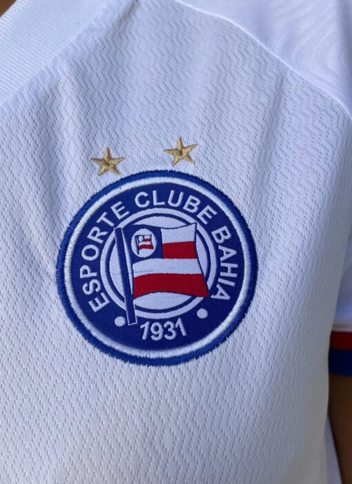 Camisa Jogo 1 Bahia 2024 Branca - Feminino - Image 3