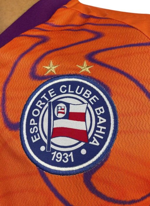 Camisa Goleiro 2 2024 Bahia Laranja - Masculino - Image 3