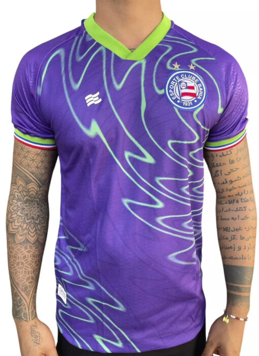 Camisa Goleiro 3 Bahia 2024 Roxa - Masculino