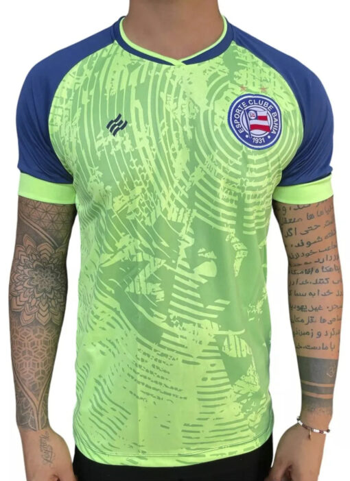 Camisa Aquecimento Bahia Verde - Masculino