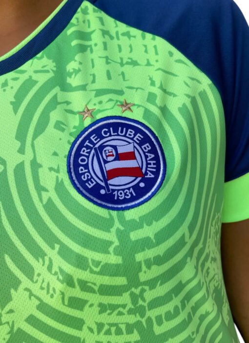 Camisa Aquecimento Bahia Verde - Feminino - Image 3