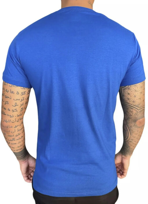 T-shirt Bahia Algodão Raudinei Azul - Masculino - Image 2