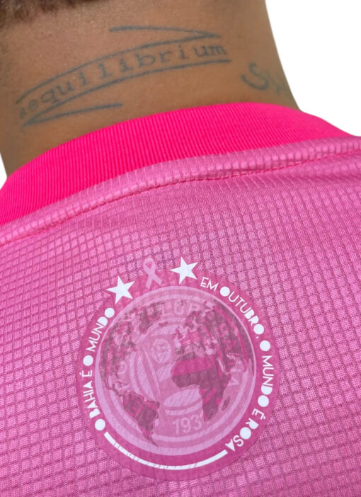 Camisa Outubro Rosa Bahia 2024 Rosa - Masculino - Image 3
