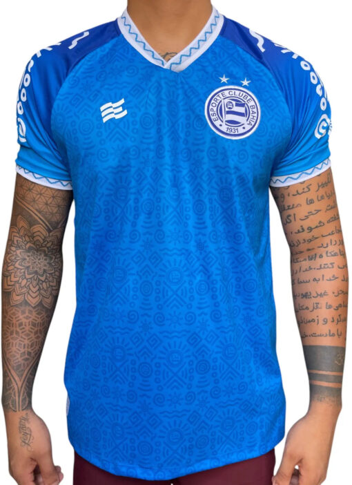 Camisa Novembro Negro Bahia 2024 Azul Royal - Masculino