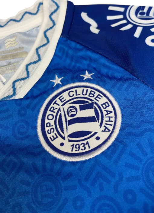 Camisa Novembro Negro Bahia 2024 Infanto Juvenil Azul Royal - Image 3