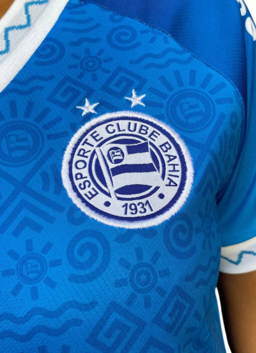 Camisa Novembro Negro Bahia 2024 Azul Royal- Feminino - Image 3