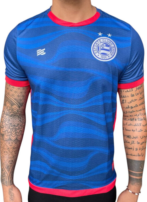 Camisa Jogo 3 Bahia 2024 Tricolor Azul - Masculino