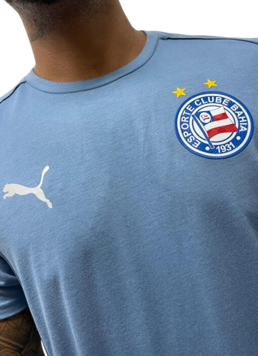 Camisa Concentração Comissão Técnica 2025 Esporte Clube Bahia Puma Azul - Image 3